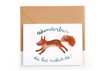 Folding Card Wonderful, you are finally here!