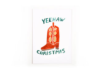 Postkarte YEEHAW Christmas