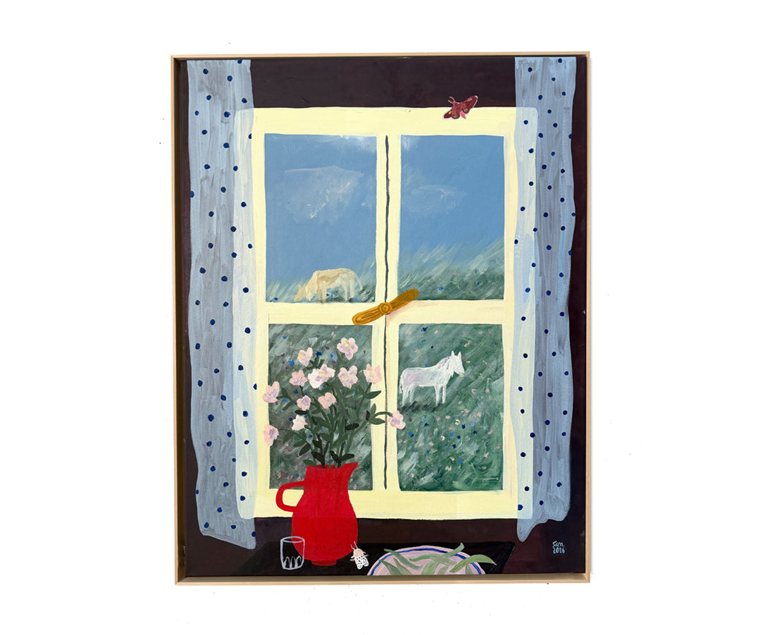 Originalillustration - Ausblick Lilleborg