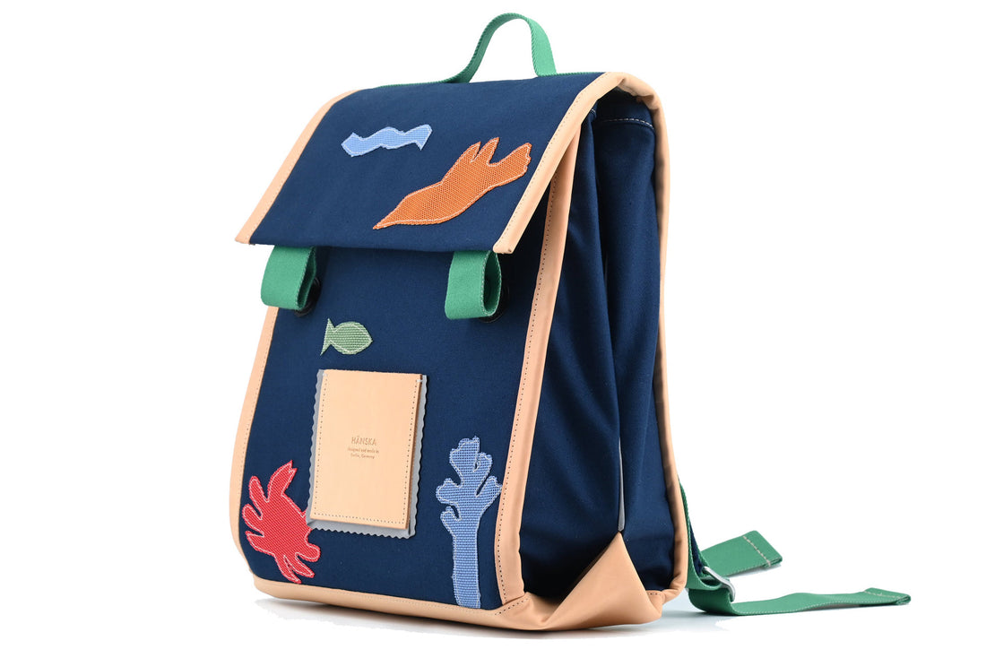 Hänska x Gretas Sister School Bag Blue 