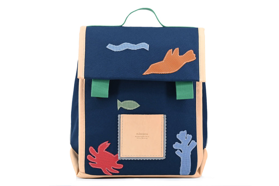 Hänska x Gretas Sister School Bag Blue 