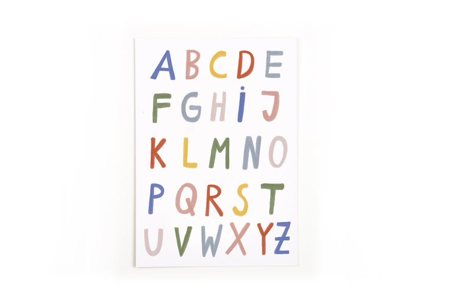 Postkarte ABC