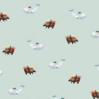 3 Sheets of Wrapping Paper Baby