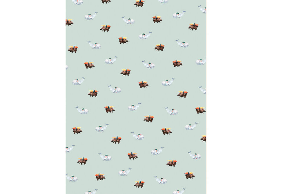 3 Sheets of Wrapping Paper Baby