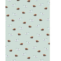 3 Sheets of Wrapping Paper Baby
