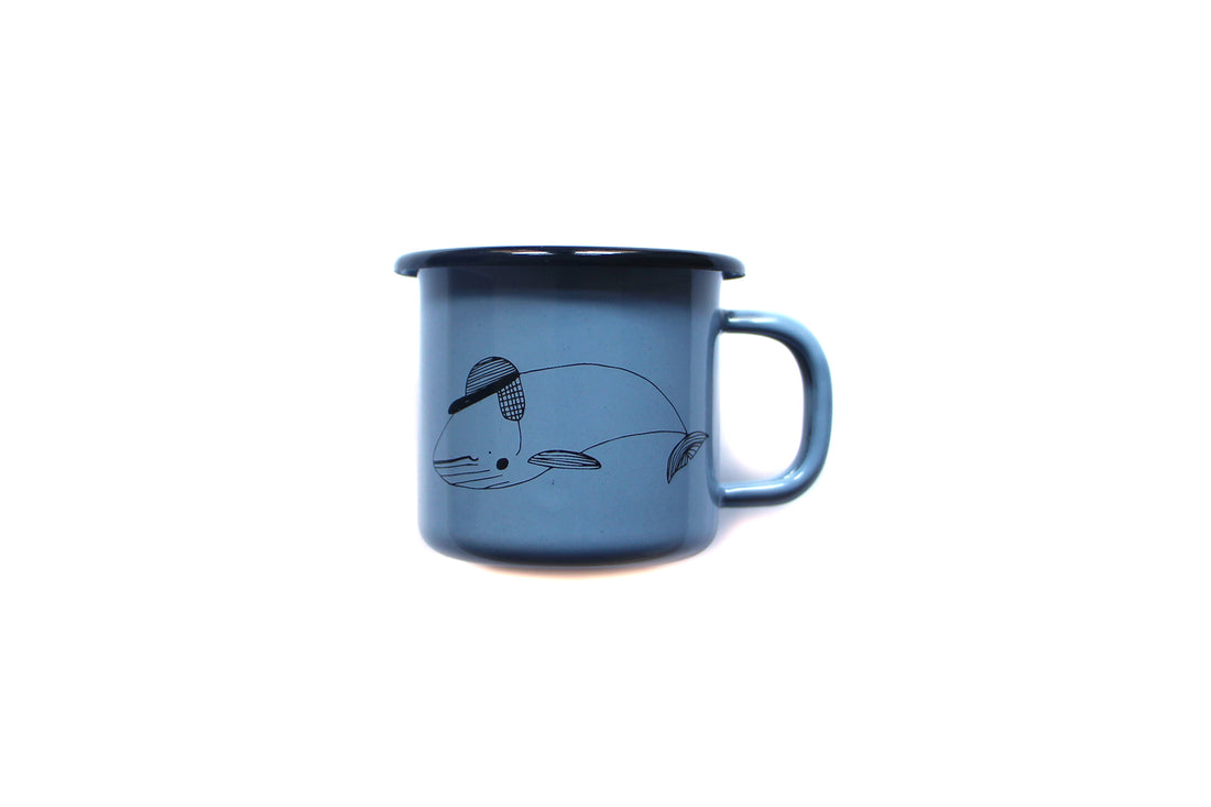 Enamel Mug Kids Baby Whale