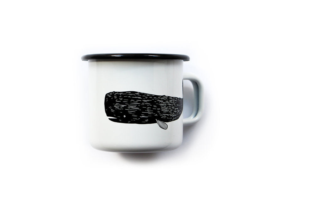 Enamel Mug Whale