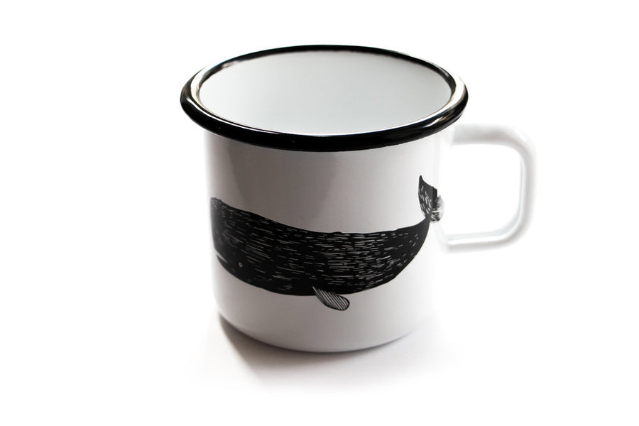 Enamel Mug Whale