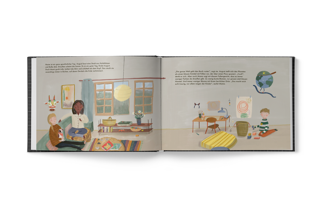 August und die grüne Stadt - Kinderbuch