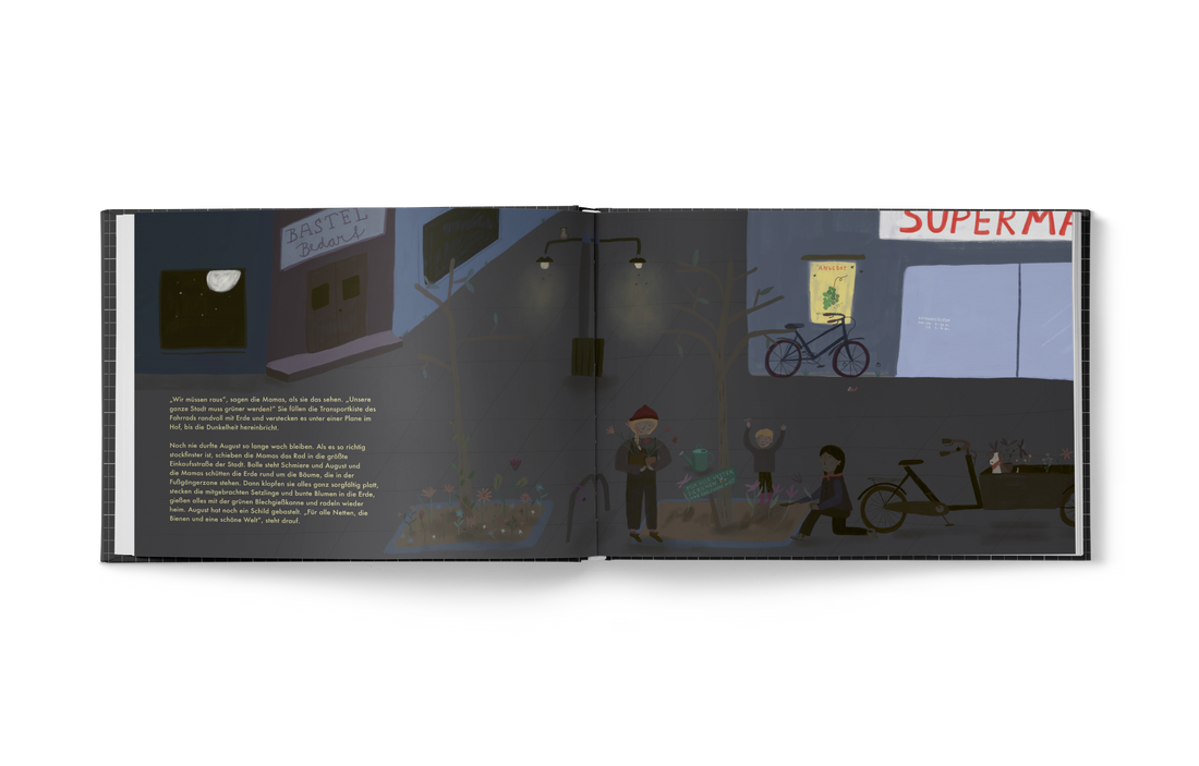 August und die grüne Stadt - Kinderbuch