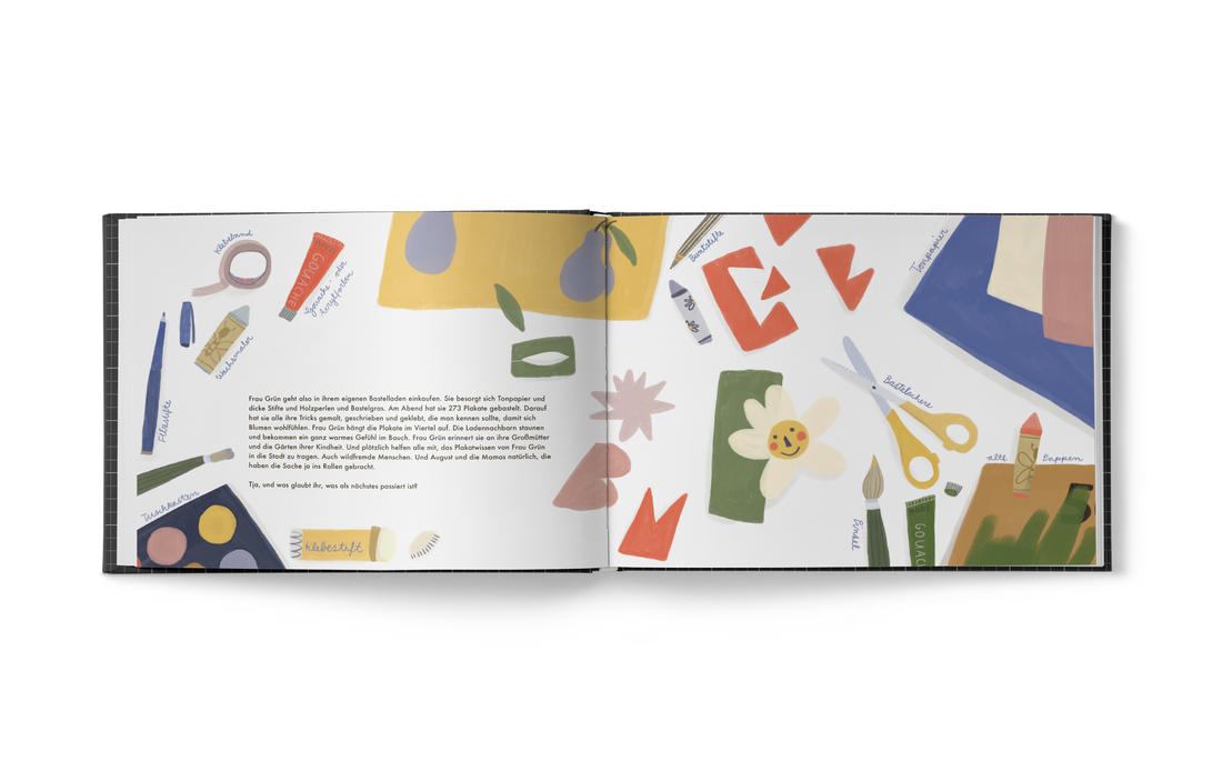 August und die grüne Stadt - Kinderbuch
