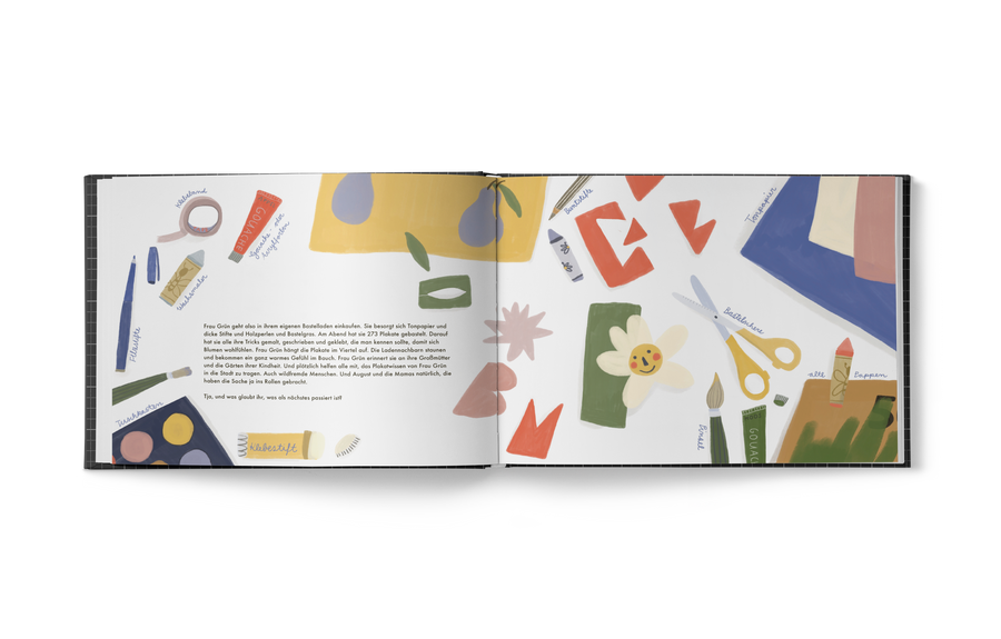 August und die grüne Stadt - Kinderbuch