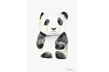 Poster Oskar der Panda
