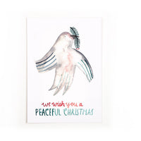 Postkarte Peaceful Christmas