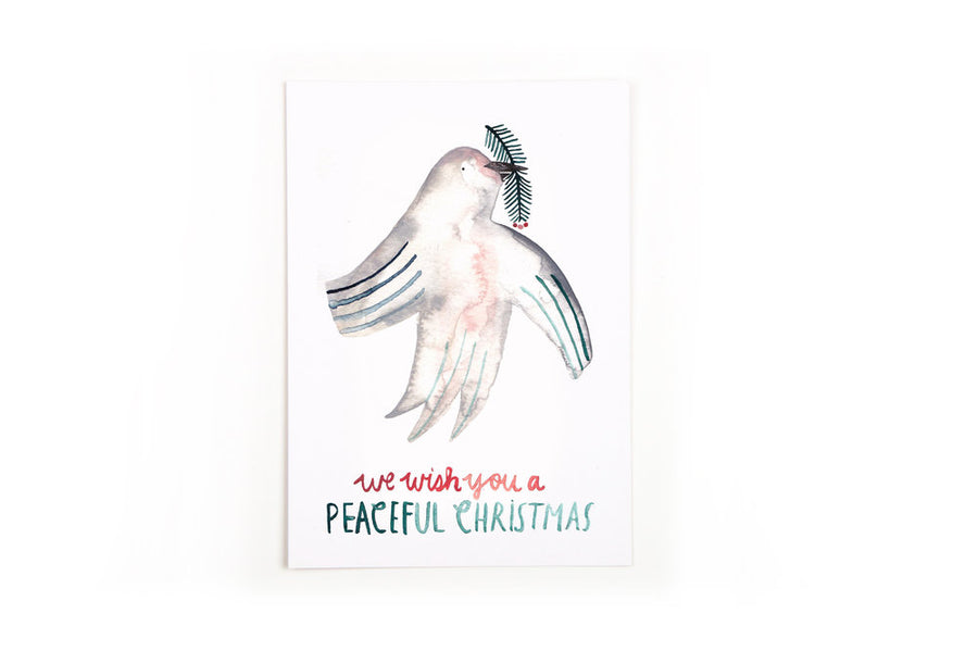 Postcard Peaceful Christmas