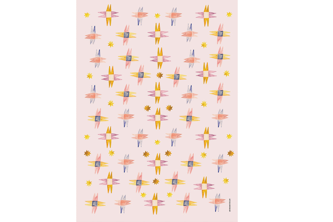 3 Sheets of Wrapping Paper Quilt 