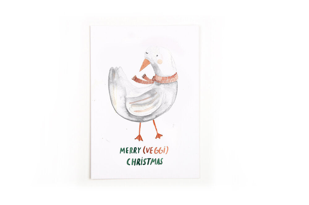 Postcard Veggi Christmas