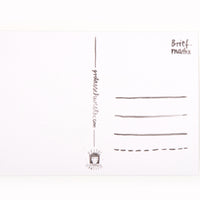 Postkarte Let's go on an adventure
