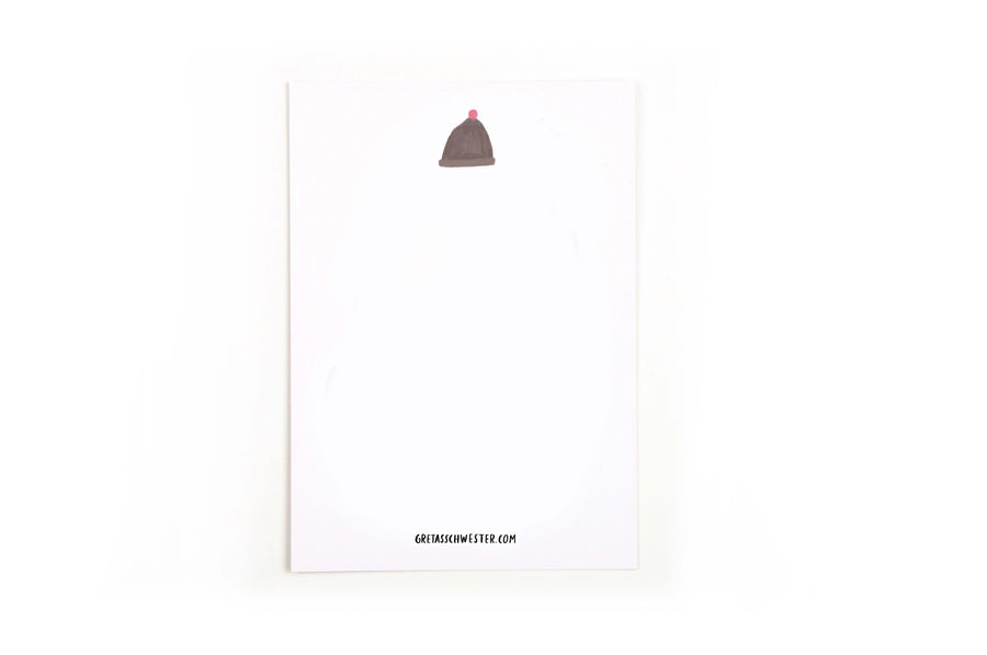 Postkarte Weihnachten auf Island